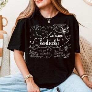 Let’s Go Wildcats Football T-Shirt, School Mascot Spirit Tee